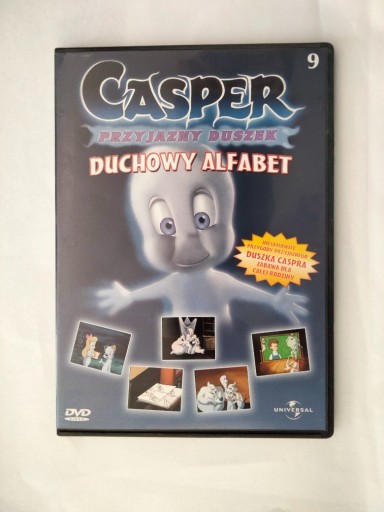 Zdjęcie oferty: Casper Przyjazny Duszek Duchowy Alfabet cz.9 DVD