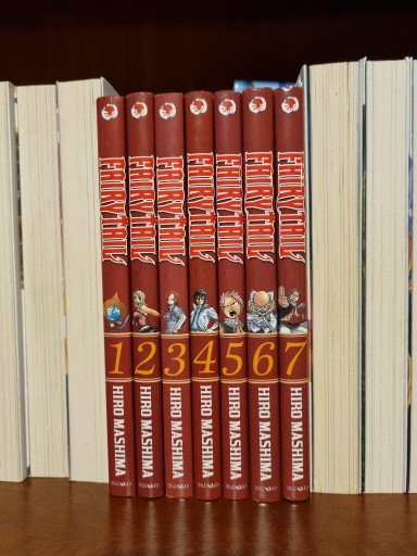 Zdjęcie oferty: FAIRY TAIL-MANGA  (TOM 1-7)