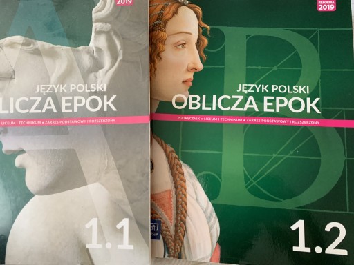 Zdjęcie oferty: Oblicza epok 1.1, 1.2 język polski