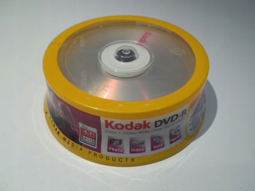 Zdjęcie oferty: Płyty płyta Kodak DVD-R 8x -- 25szt