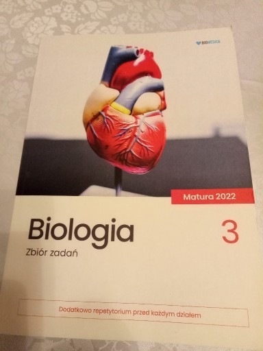 Zdjęcie oferty: Biomedica zbiór zadań biologia tom 3 matura 2022