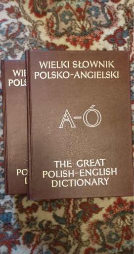 Zdjęcie oferty: Wielki słownik polsko-angielski, J. Stanisławski