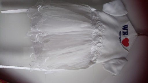 Zdjęcie oferty: Sukienka na tiulu roczek chrzest cudo 