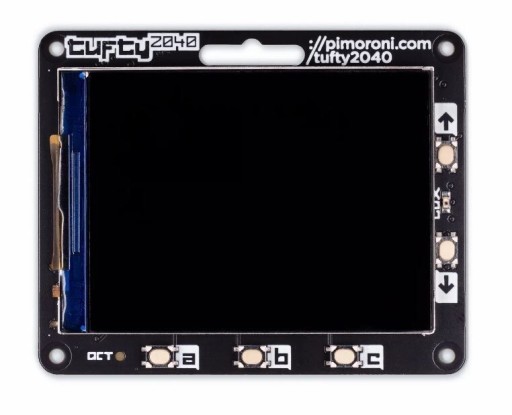 Zdjęcie oferty: Tufty 2040 RP2040 LCD + kabelek QWIIC