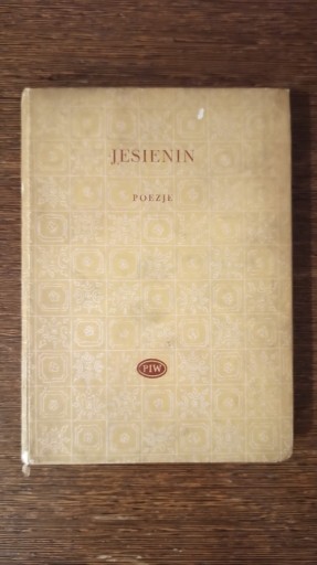 Zdjęcie oferty: Sergiej Jesienin - Poezje