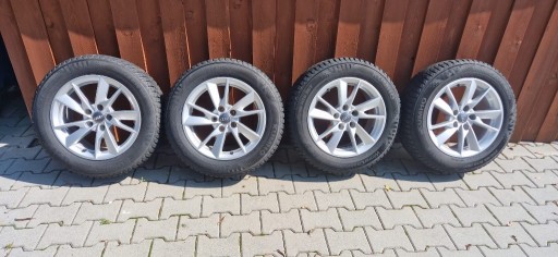 Zdjęcie oferty: Felgi aluminiowe Audi 5x112 205/60 16 + opony zimowe
