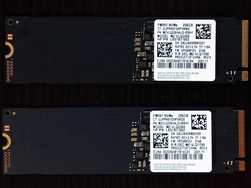 Zdjęcie oferty: SSD Samsung 256GB PM991 M.2 Gen3 2280