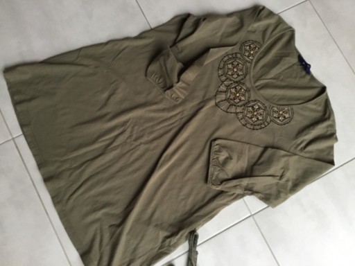 Zdjęcie oferty: tunika L/XL z bawełny w kolorze zieleni