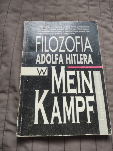 Zdjęcie oferty: Filozofia Adolfa Hitlera w Mein Kampf E.Grodziński