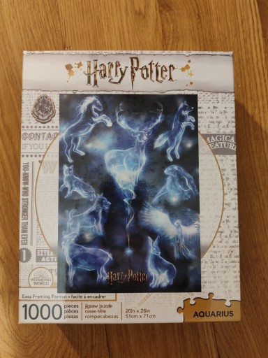 Zdjęcie oferty: Puzzle Harry Potter Aquarius 1000 Patronus