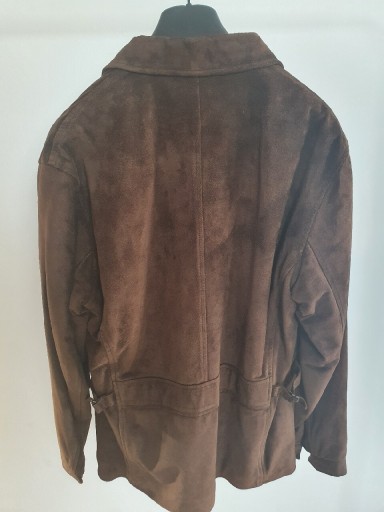 Zdjęcie oferty: Skórzana, brązowa kurtka Ralph Lauren rozmiar M