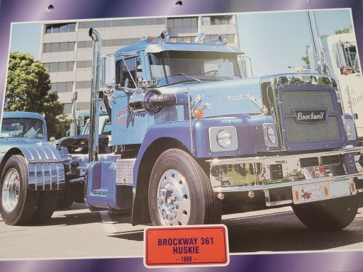 Zdjęcie oferty: Super ciężarówki " silnik przed kabiną " - 41 kart