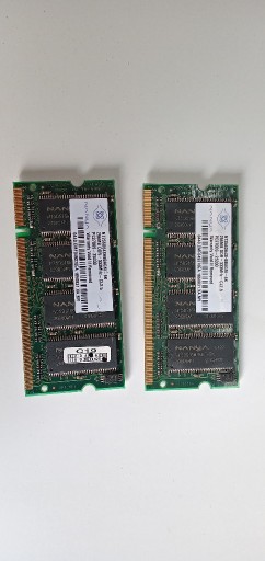 Zdjęcie oferty: RAM DDR 256MB x  2 sztuki