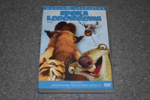 Zdjęcie oferty: Epoka Lodowcowa Ice Age film DVD Dla Dzieci 