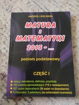 Zdjęcie oferty: Andrzej Kiełbasa matura matematyka poziom podstawo