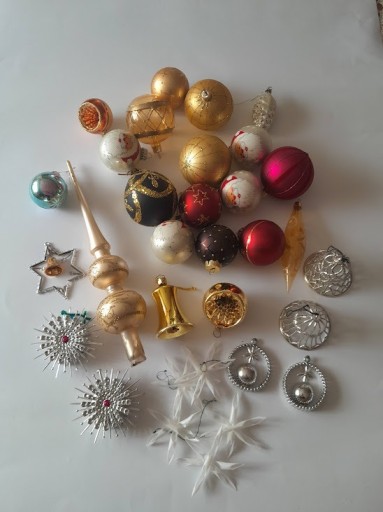 Zdjęcie oferty: Ozdoby choinkowe 30 sztuk.