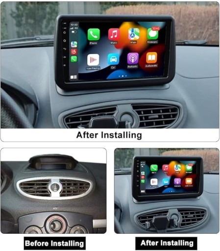 Zdjęcie oferty: Ossuret Radio samochodowe z systemem Android 14 do Renault Clio 3