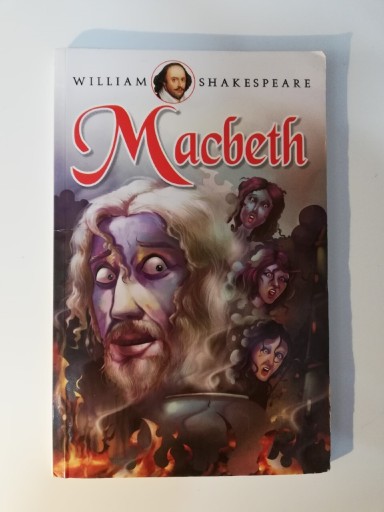 Zdjęcie oferty: Shakespeare Macbeth ilustracje duże litery