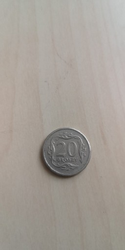 Zdjęcie oferty: Moneta 20 groszy rocznik 1990 destrukt
