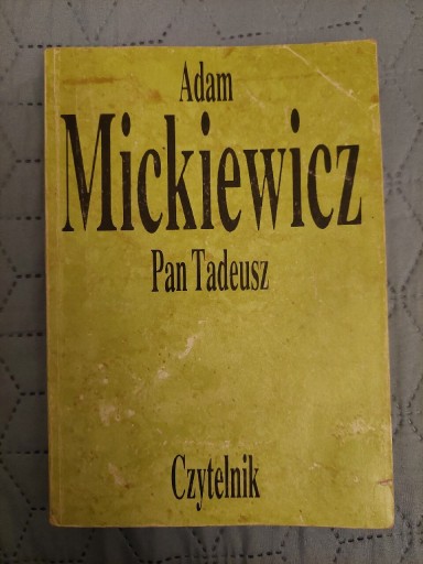 Zdjęcie oferty: Adam Mickiewicz - Pan Tadeusz