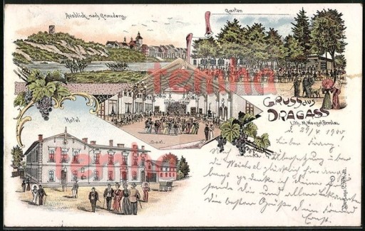 Zdjęcie oferty: DRAGACZ Dragass Grudziądz Świecie hotel 1900