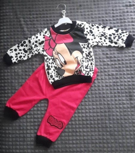 Zdjęcie oferty: Dres Disney Myszka Minnie spodnie + BLUZA cudny 80