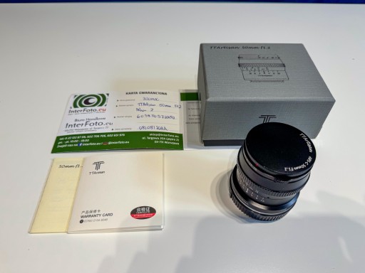 Zdjęcie oferty: Ttartisan 50 mm f/1.2 Nikon Z