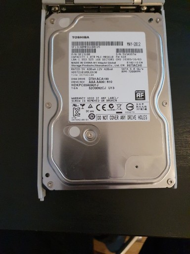 Zdjęcie oferty: dysk 3,5cala Toshiba 1TB 