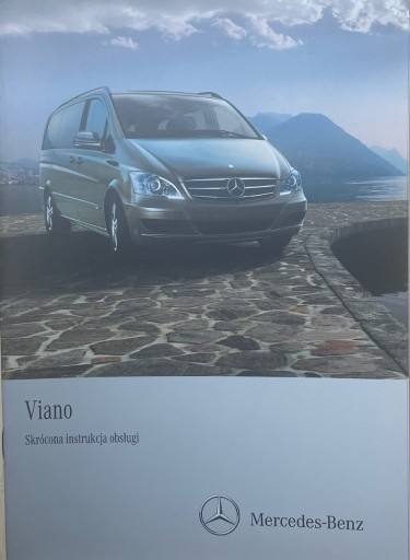 Zdjęcie oferty: Skrócona instrukcja Mercedes-Benz Viano W 639