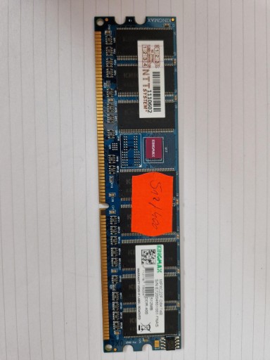 Zdjęcie oferty: 512MB DDR-400 Kingmax PC3200