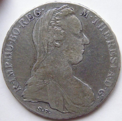 Zdjęcie oferty: Talar 1780 r.Maria Teresa srebro stare bicie