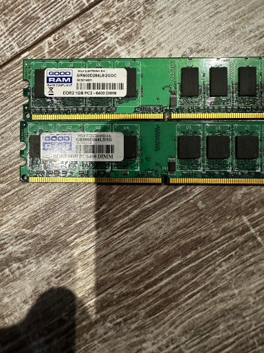 Zdjęcie oferty: Pamięć Ram 1GB DDR2 800MHzv goodram