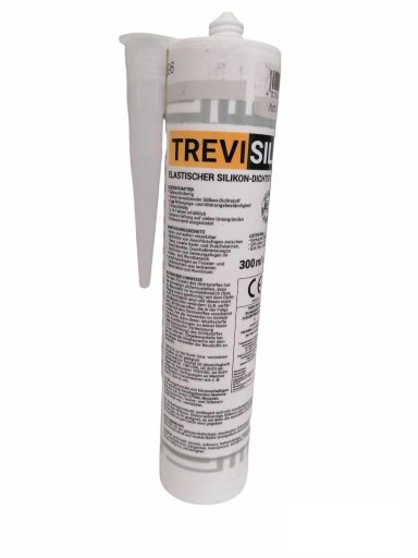 Zdjęcie oferty: TREVISIL silikon elastyczny srebrno-szary 300 ml