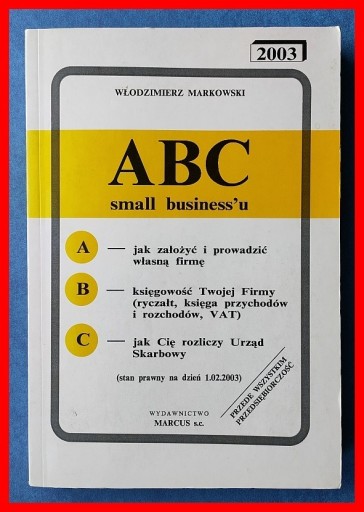 Zdjęcie oferty: MARKOWSKI - ABC SMALL BUSINESS'U BIZNESU