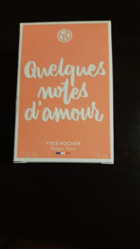 Zdjęcie oferty: Quelques notes damour Yves Rocher 30ml