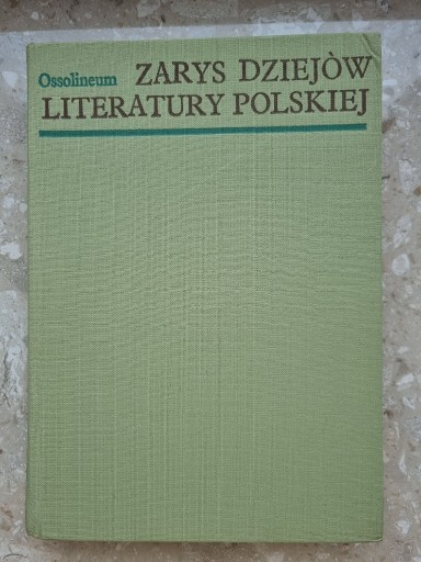 Zdjęcie oferty: Zarys dziejów literatury polskiej; Kleiner, Maciąg