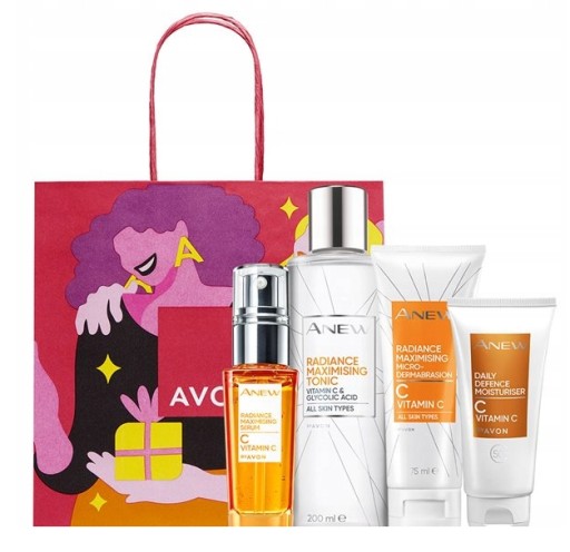 Zdjęcie oferty: AVON ANEW Zestaw z witaminą C - 4 szt