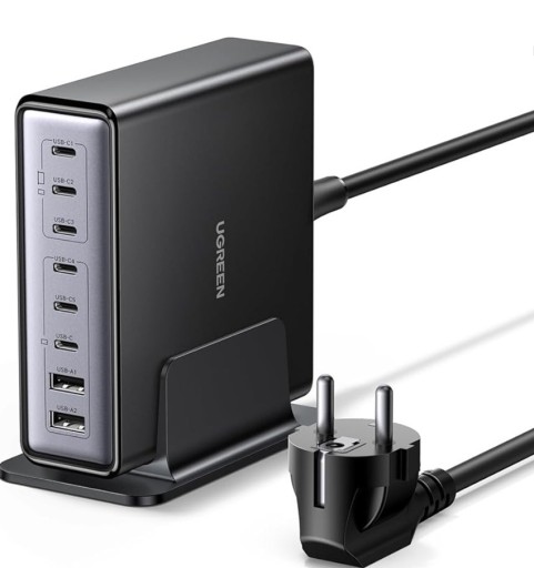 Zdjęcie oferty: Ładowarka sieciowa UGREEN GaN 200W 8w1   6 USB-C 2-USB-A