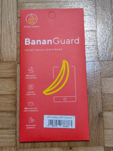 Zdjęcie oferty: Szkło hartowane 9H BananFlex Samsung A51