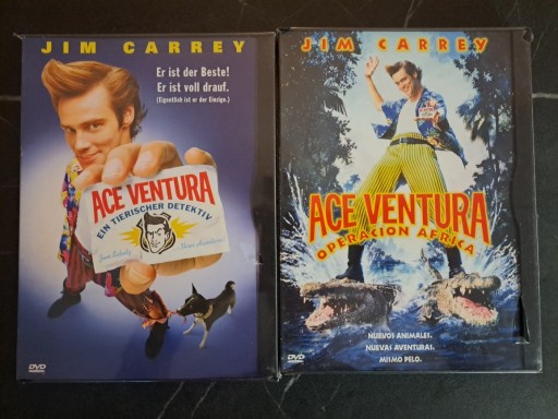 Zdjęcie oferty: ACE VENTURA 1+2 [2DVD] Napisy PL, FOLIA