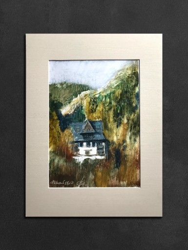 Zdjęcie oferty: "Trzy Korony" I. Urbańska-Bać obraz  23x29