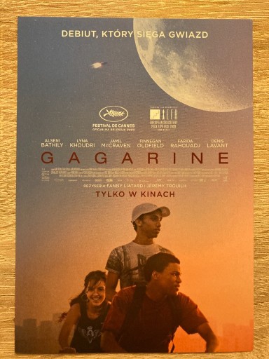Zdjęcie oferty: Gagarine - ulotka z kina