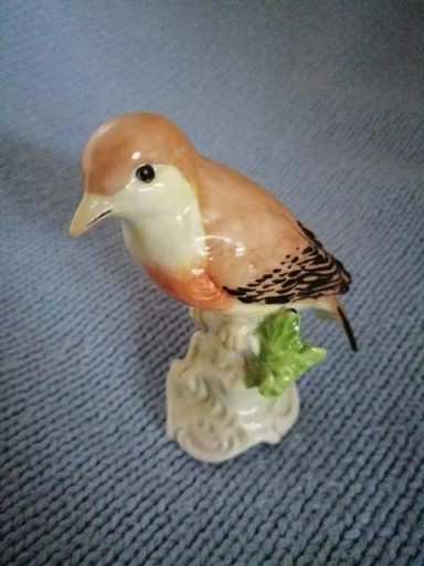 Zdjęcie oferty: M.Budich Artyst. malowanie porcelany Figurka Ptaka