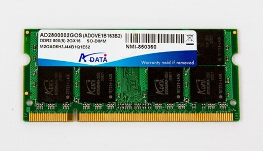 Zdjęcie oferty: Pamięć RAM DDR2 2GB 800MHz firmy ADATA