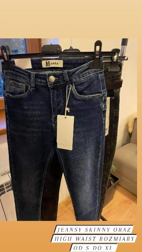 Zdjęcie oferty: Spodnie skinny oraz z wysokim stanem