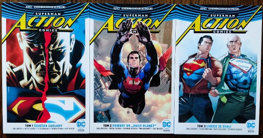 Zdjęcie oferty: Superman Odrodzenie x12 Action Comics Nowy świat 