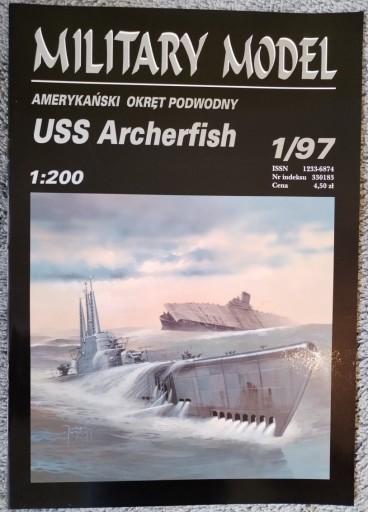 Zdjęcie oferty: Military Model USS ARCHERFISH 1:200