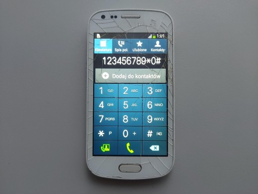 Zdjęcie oferty: Samsung Galaxy Trend Plus S7580 Uszkodzony
