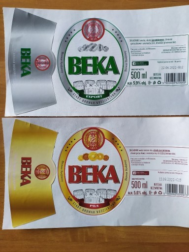 Zdjęcie oferty: Beka x2 Kościerzyna odklejka