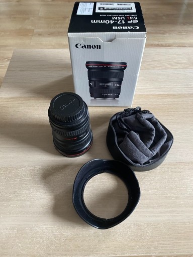 Zdjęcie oferty: Canon EF 17-40mm f/4.0L USM